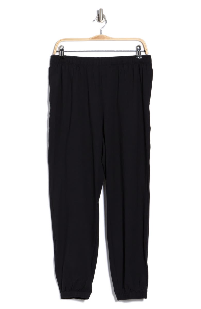 Z by Zella On The Move Cinched Joggers, Main, color, Black