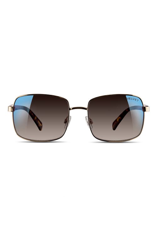 Velvet Eyewear Ruby Sunglasses In Gold 1