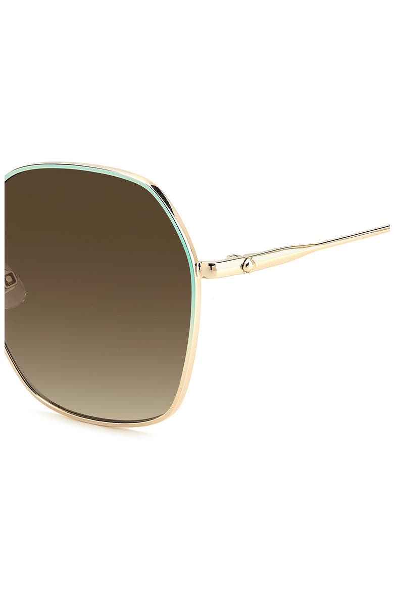 kenna 57mm square sunglasses, Alternate, color, 0LKS-HA