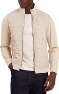 Ted Baker Durano Quilt Front Piqué Jacket