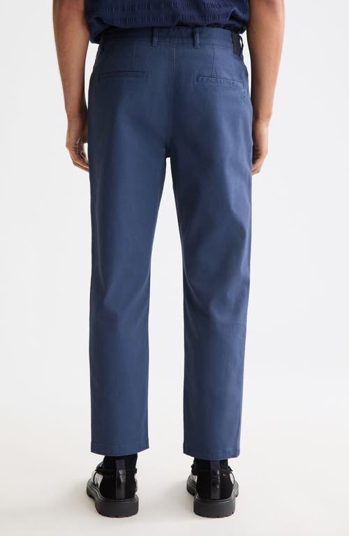 Scotch & Soda Drift Stretch Cotton Chinos In Blue