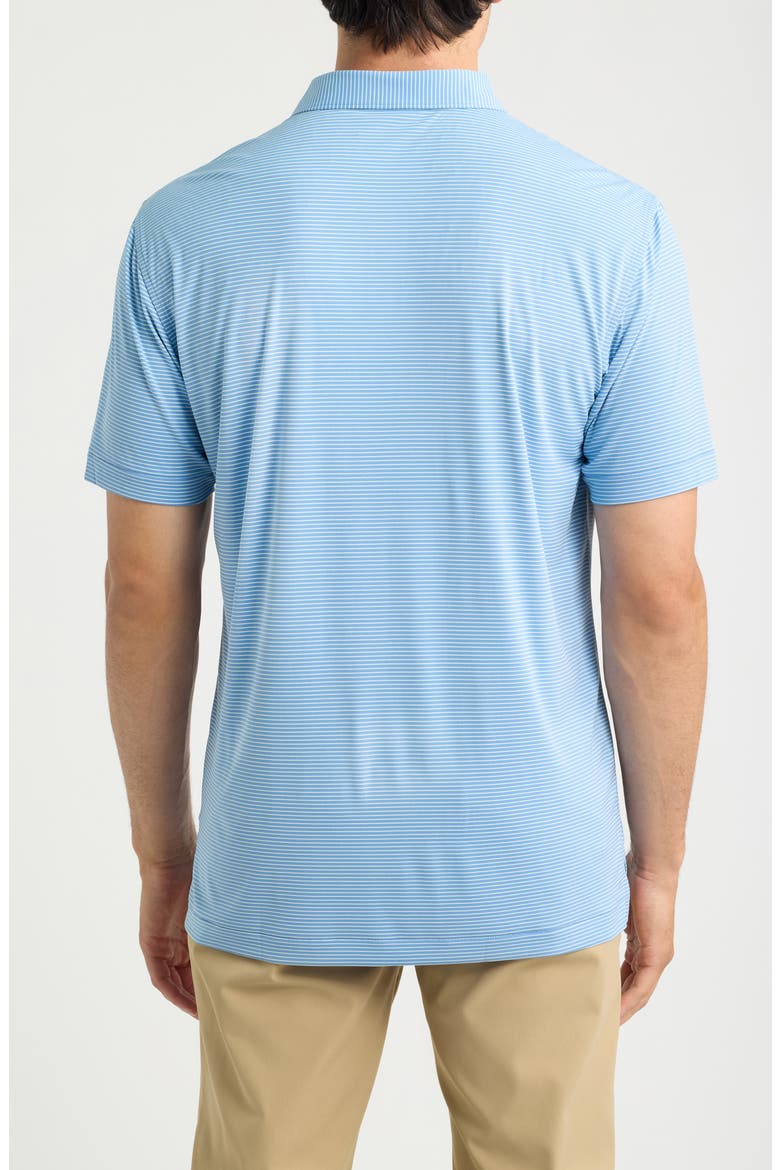 Park Stripe Featherweight Performance Polo, Alternate, color, HYPER BLUE