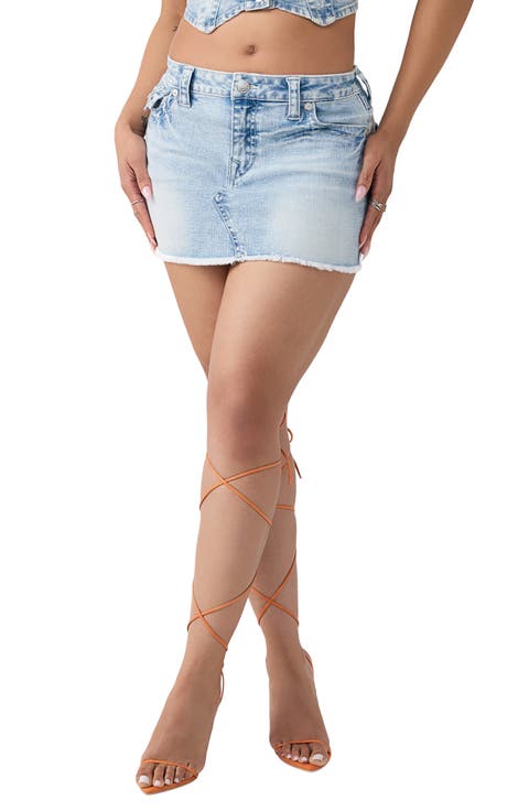 Sadie Denim Miniskirt