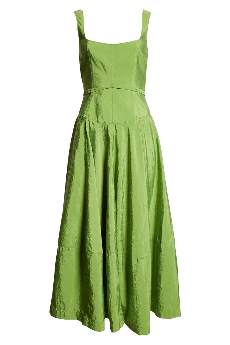 Joisian Dress, Alternate, color, SALTED LIME
