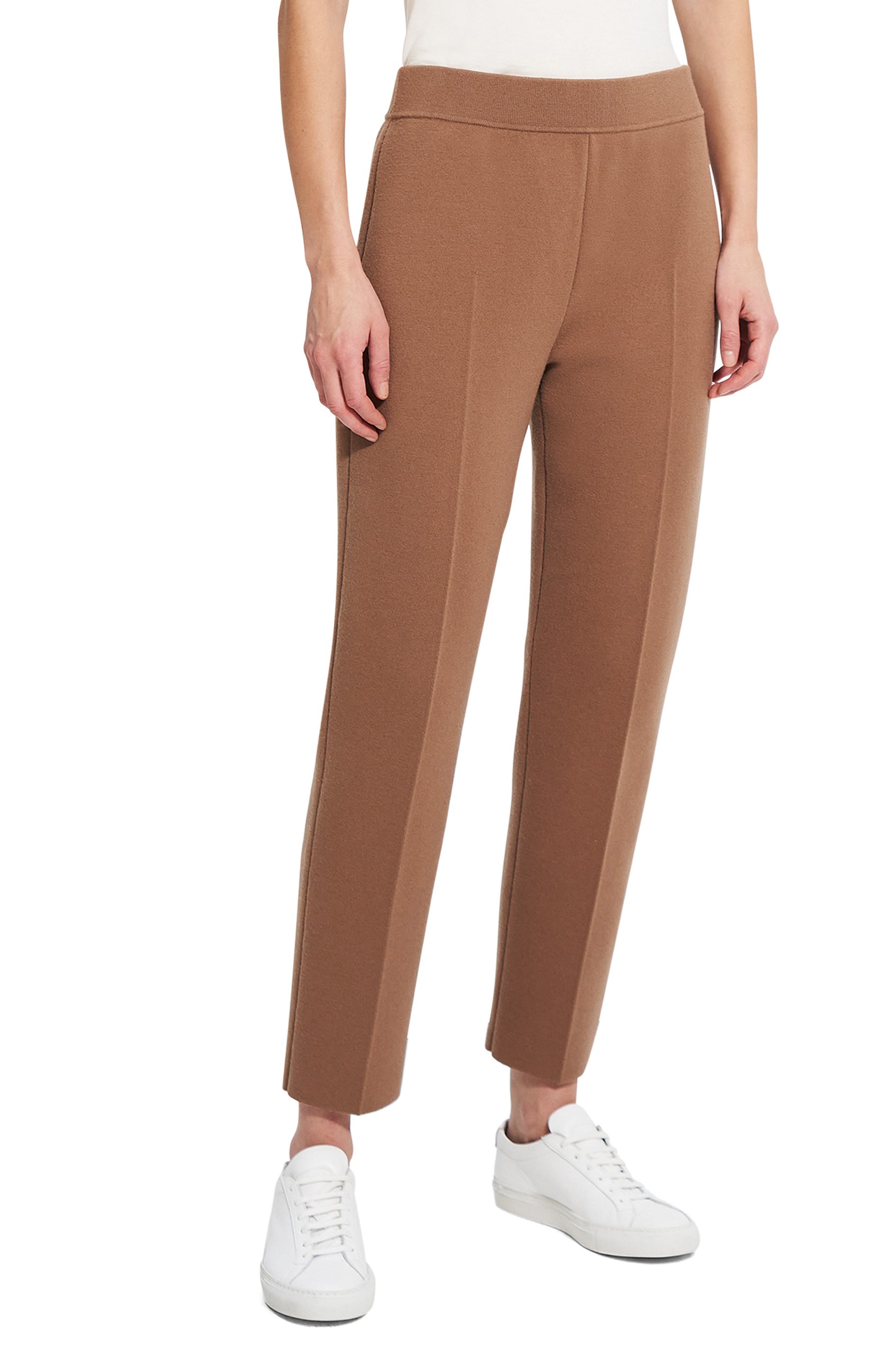 Treeca Empire Wool Ankle Pants