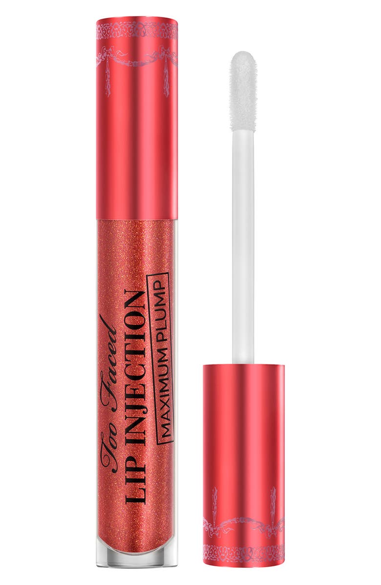 Too Faced Lip Injection Maximum Plump Extra Strength Lip Plumper, Main, color, Maple Syrup Pancakes