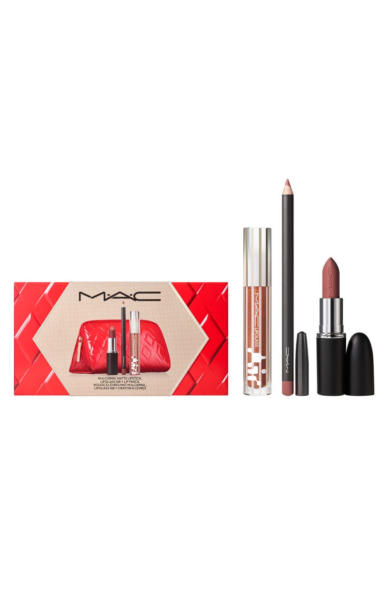 MAC Cosmetics Trending Tomorrow Lip Trio Gift Set $76 Value, Main, color, Whirl