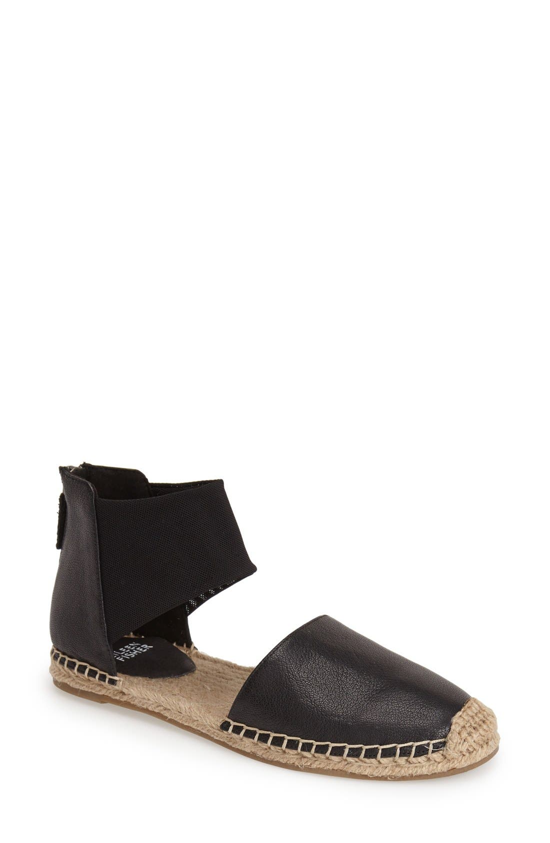 Eileen Fisher 'Coy' Espadrille Skimmer Flat, Main, color, 