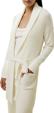 Lilysilk Merino Wool Shawl Collar Cardigan