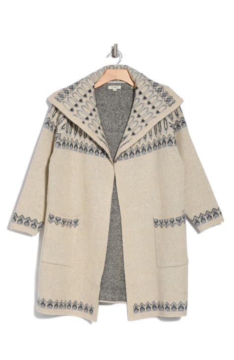 Max studio sweater coat best sale