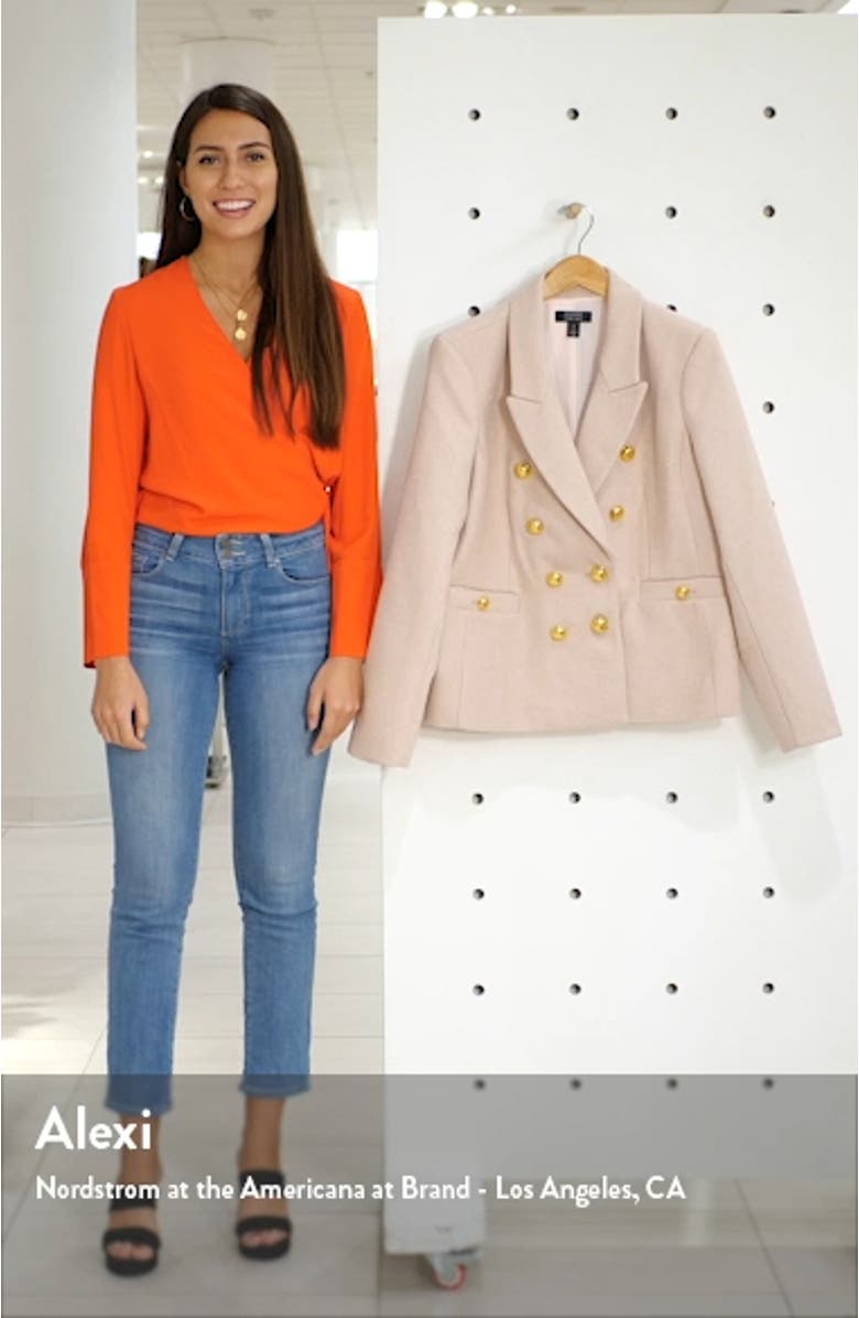 x Atlantic-Pacific Double Breasted Blazer, sales video thumbnail