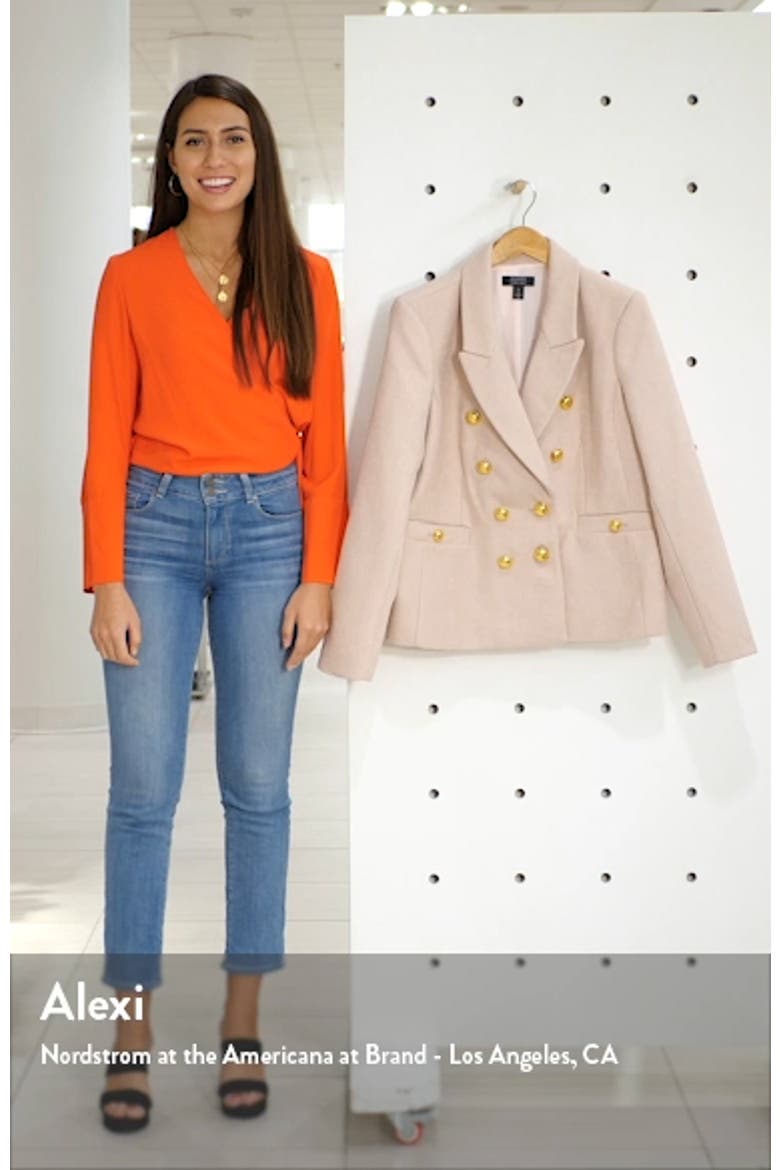 x Atlantic-Pacific Double Breasted Blazer (Nordstrom Exclusive) video