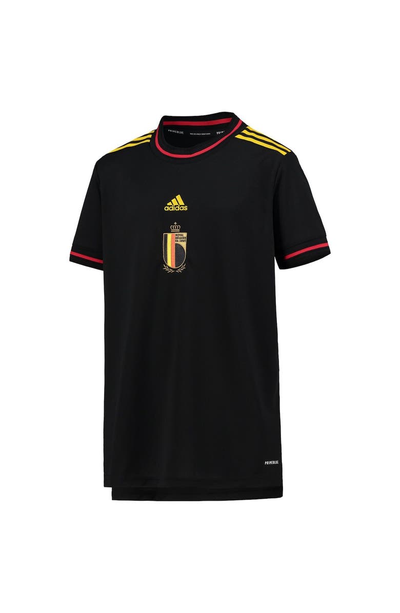 adidas Women's adidas Black Belgium National Team 2022 Replica Jersey, Alternate, color, 