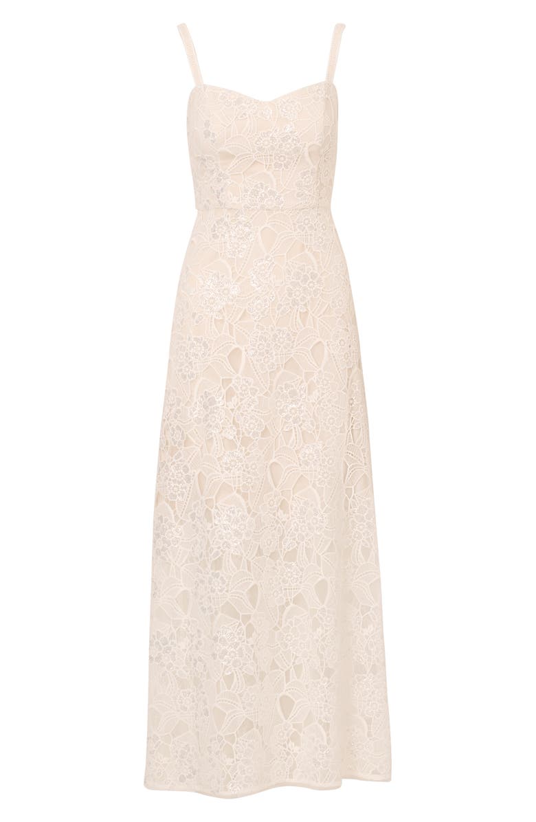 Adrianna Papell Sequin Lace Cocktail Dress, Alternate, color, 