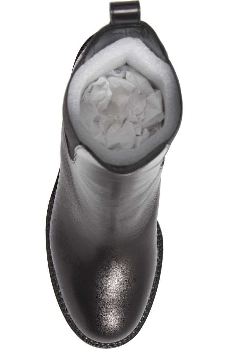 Versace Greca Labyrinth Platform Chelsea Boot, Alternate, color,