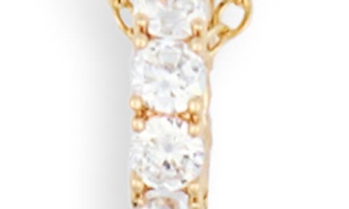 Leith Pave Crystal Pendant Necklace, Earrings & Bracelet Set In Gold