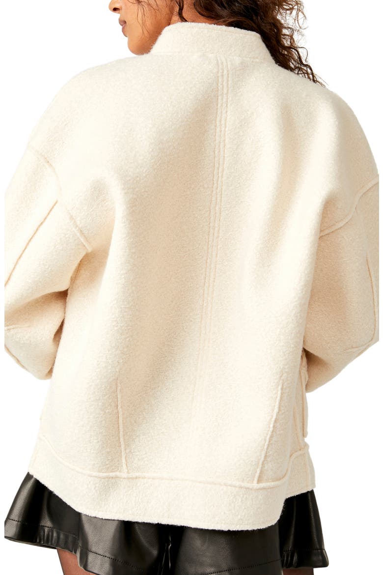 Willow Bomber Jacket, Alternate, color, IVORY