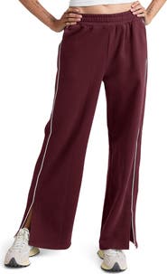 Beyond Yoga Piper LuxeFleece Side Slit Wide Leg Pants