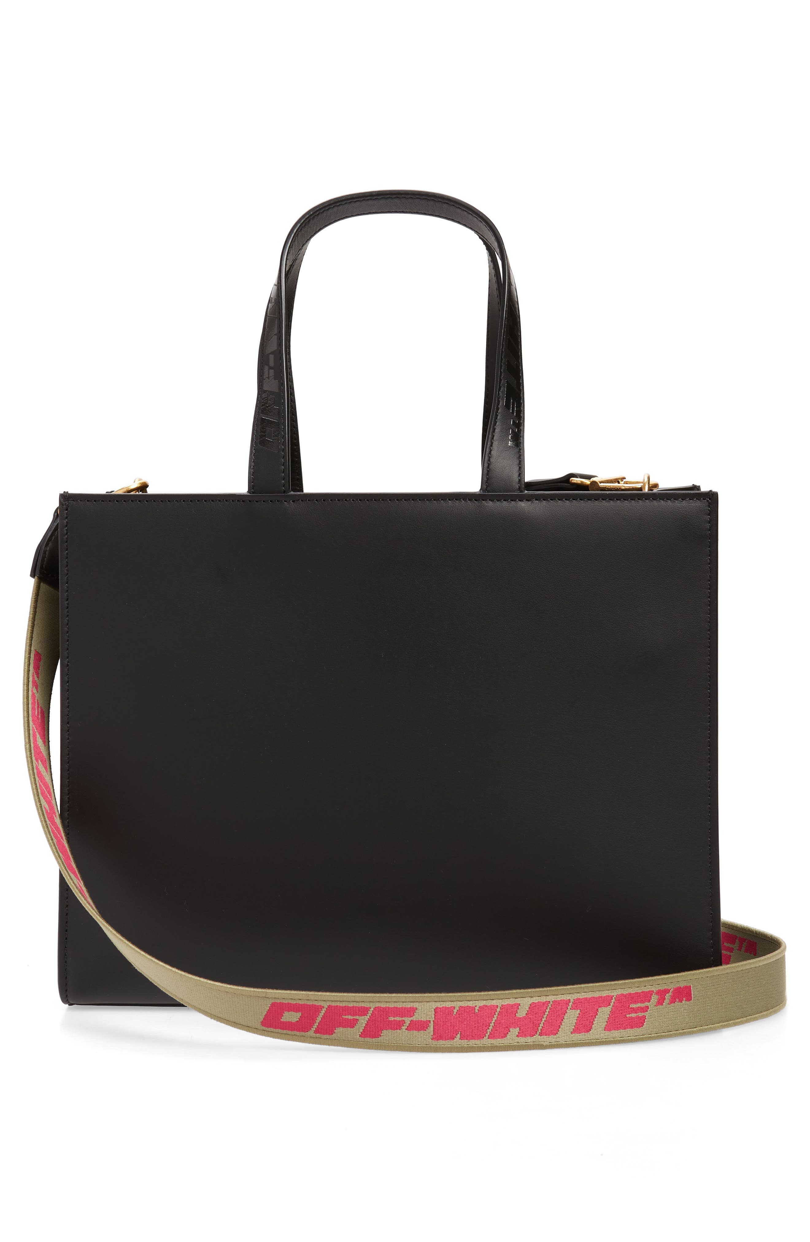 Off-White Diag 28 Hybrid Shopper/Tote Bag, Alternate, color, 