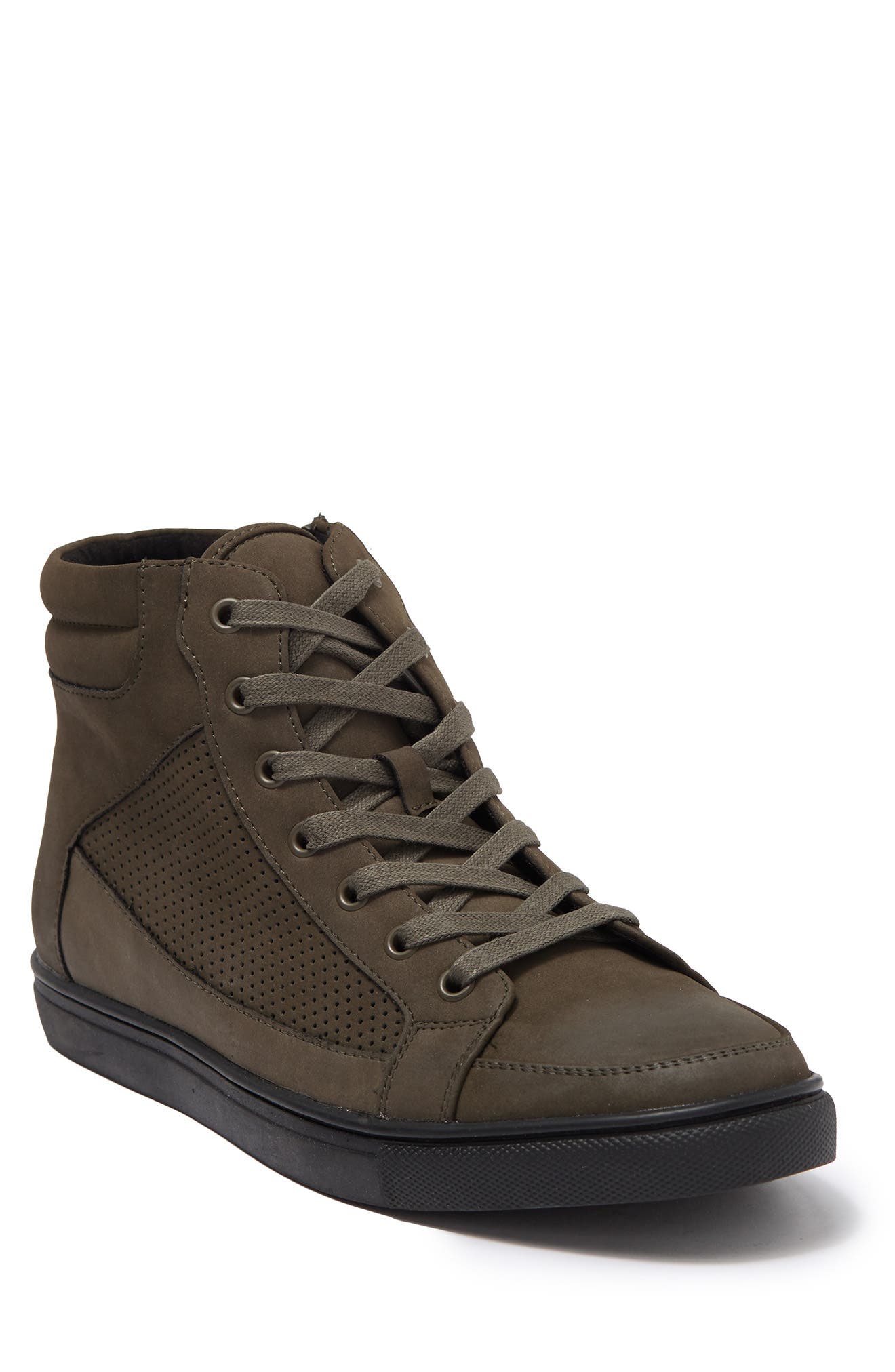 Sander High Top Sneaker, Main, color, OLIVE