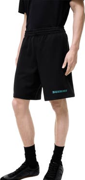 Burberry Logo Cotton Shorts