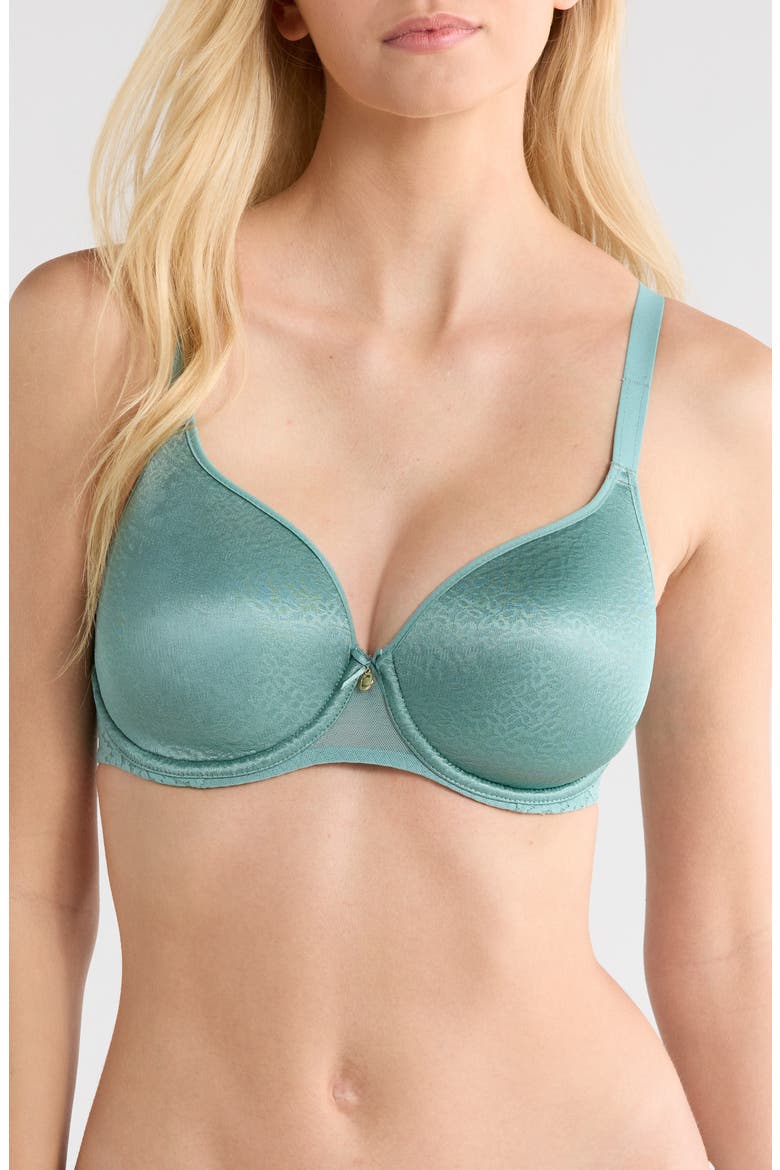 Norah Comfort Spacer Minimizer T-Shirt Bra, Main, color, TRELLIS