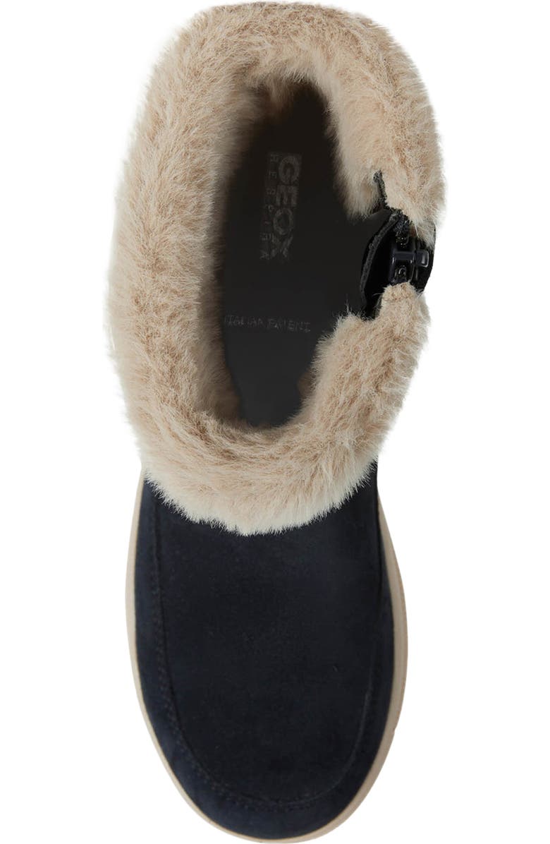 Geox Rebecca Waterproof Boot, Alternate, color, Dk Navy