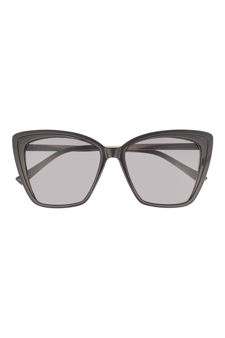 Heidi 56mm Cat Eye Bifocal Reading Sunglasses Glasses, Main, color, BLACK