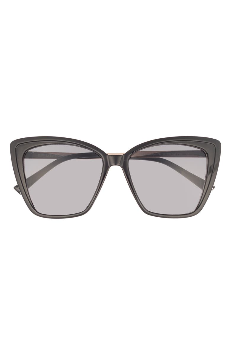 DIFF Heidi 56mm Cat Eye Bifocal Reading Sunglasses Glasses, Main, color, Black