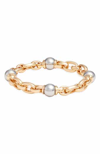 Orb Station Chain Stretch Bracelet
