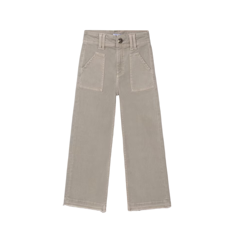Flared Twill Pants (Big Kid)