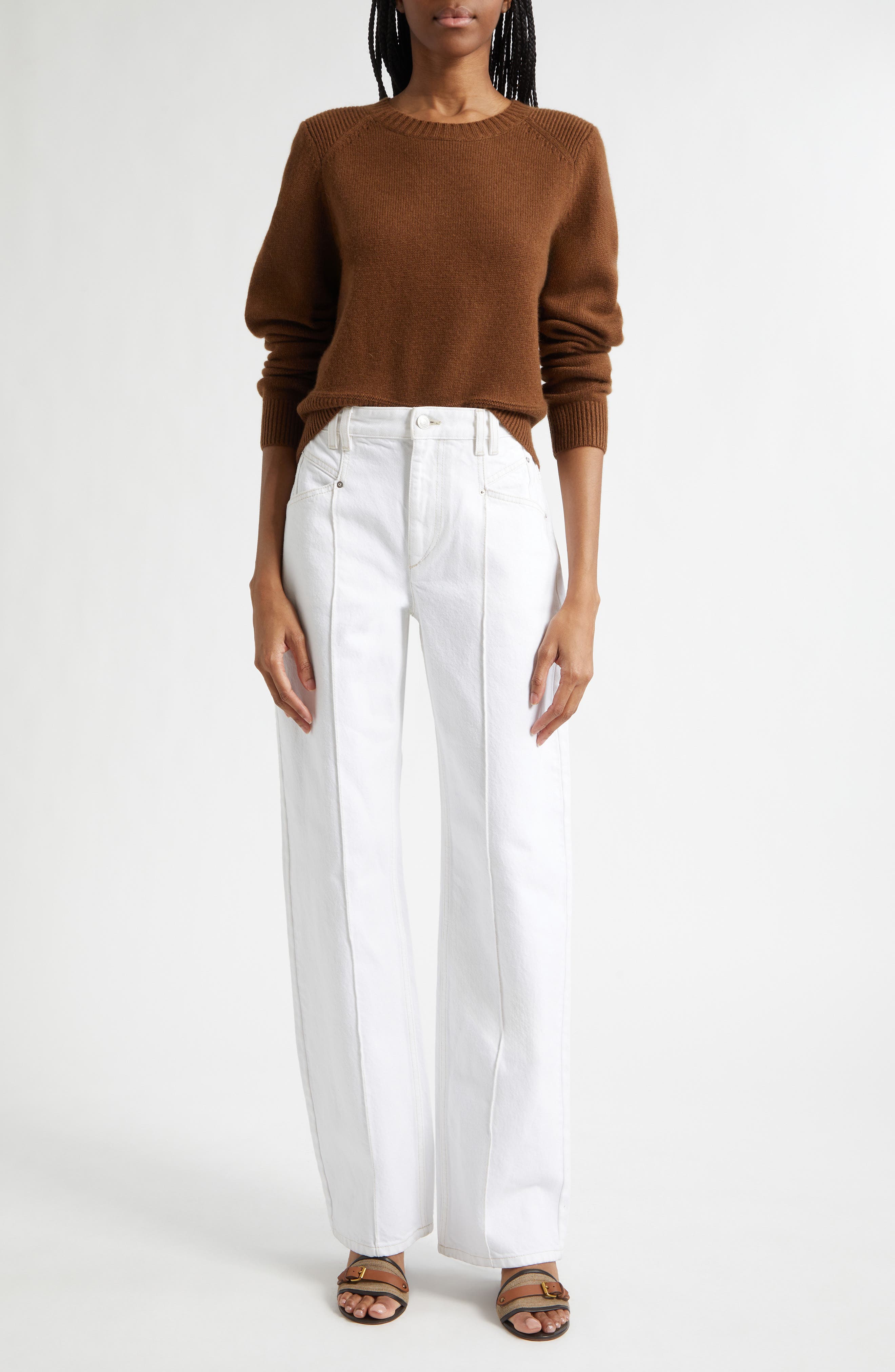 Cornelia Merino Wool & Cashmere Sweater - image 2