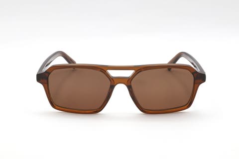 56mm Pilot Sunglasses