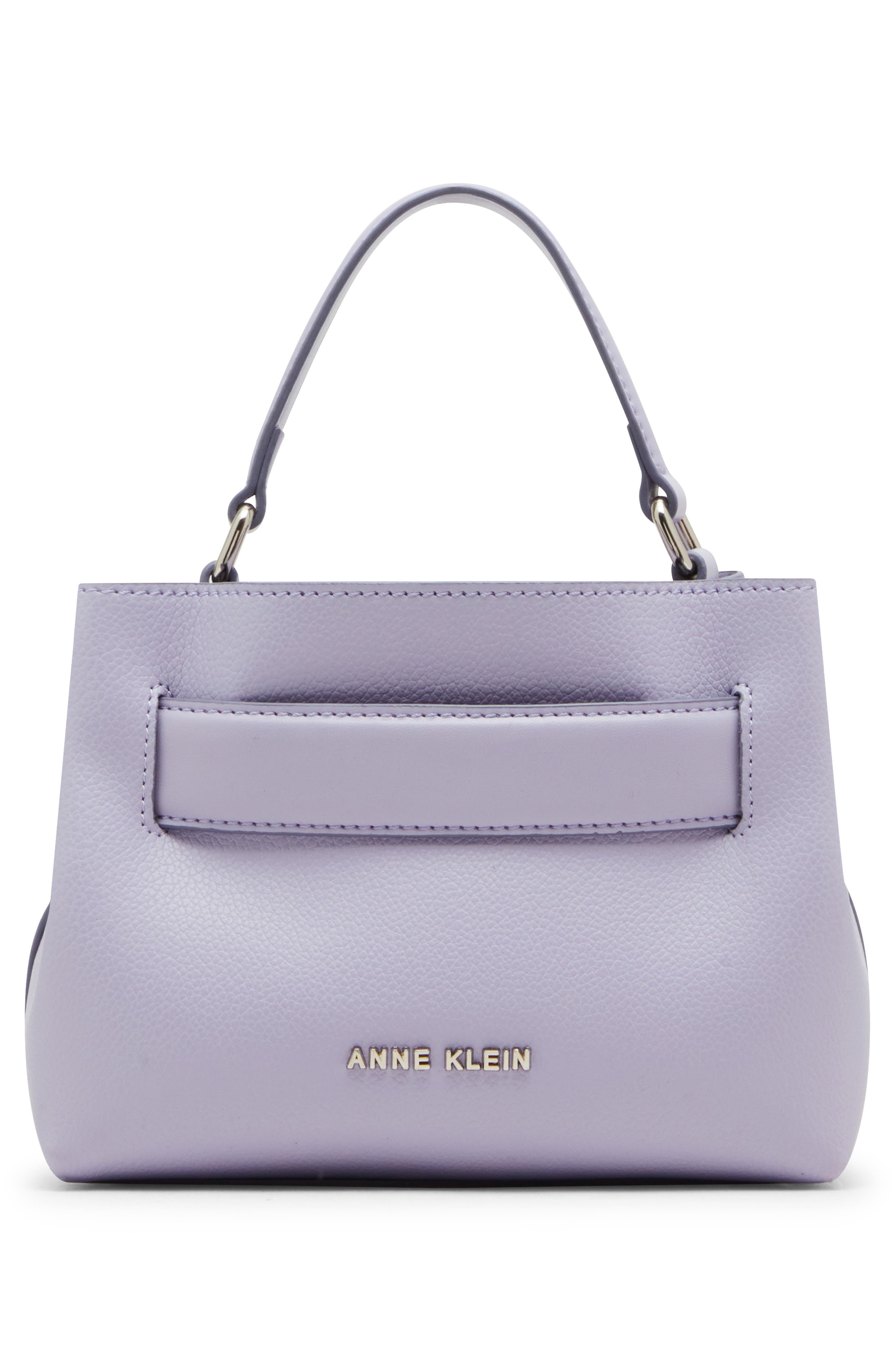 Anne Klein Mini Top Handle Bag, Alternate, color, 