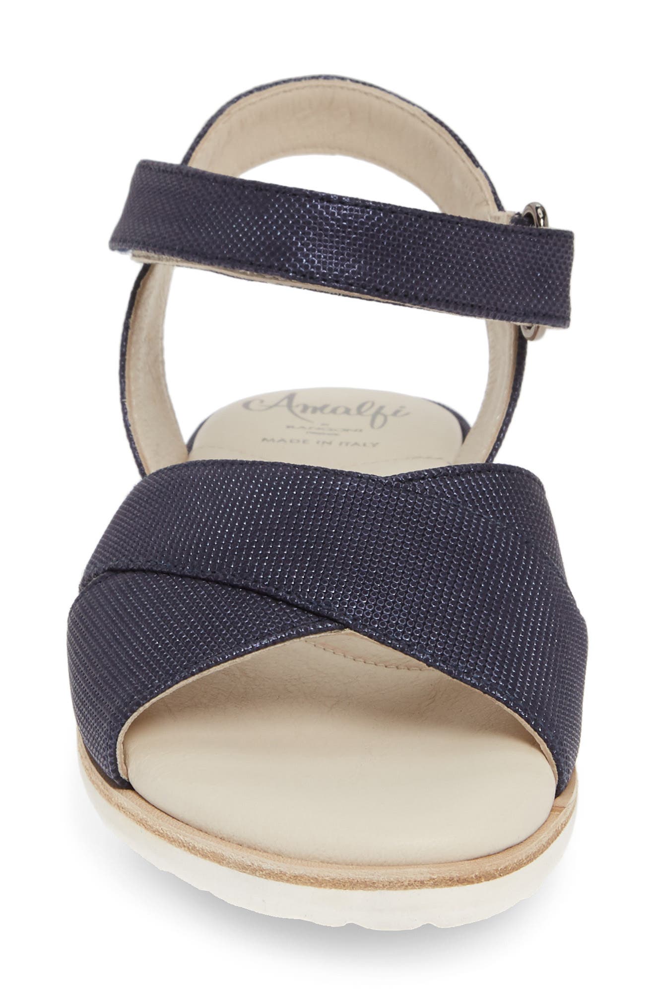 Bice Quarter Strap Sandal, Alternate, color, NAVY LEATHER