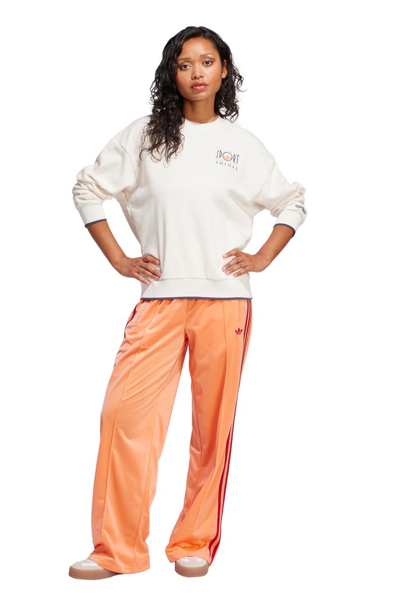 adidas Originals Sports Cotton Crewneck Sweatshirt, Alternate, color, 