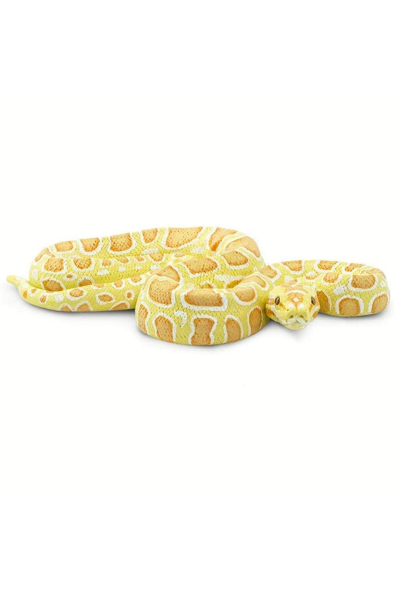 Albino Burmese Python Toy, Alternate, color, No Color