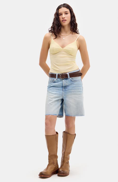 Bdg Urban Outfitters Je T'aime Camisole In Buttermilk