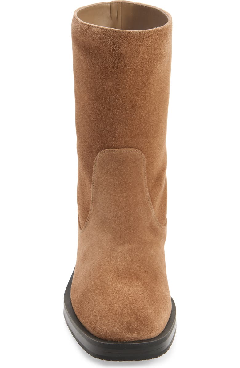Stuart Weitzman Kaia Bootie, Alternate, color, Khaki Sport Suede