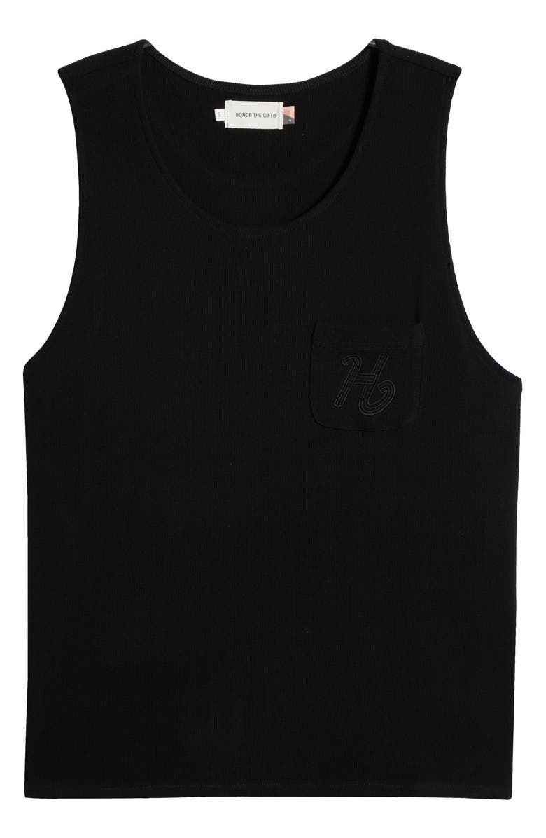 HONOR THE GIFT H Pocket Tank, Alternate, color, Black
