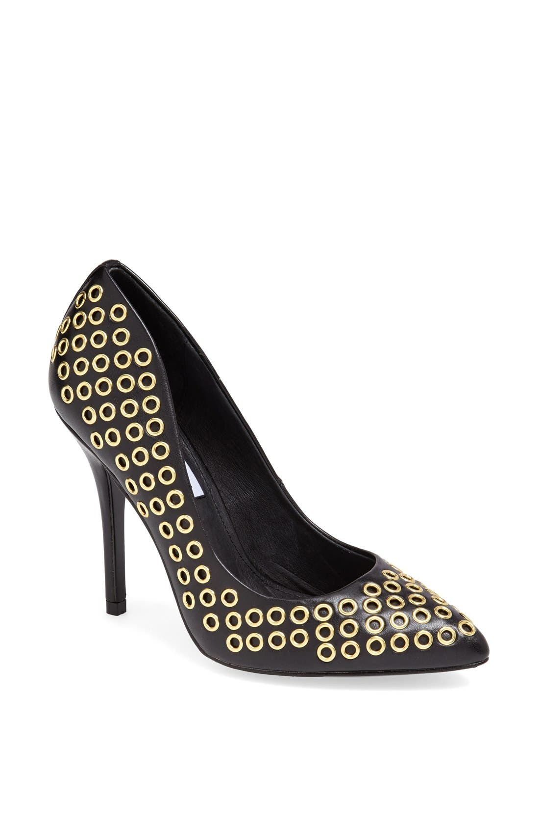 'Grommit' Pump, Main, color, BLACK MULTI