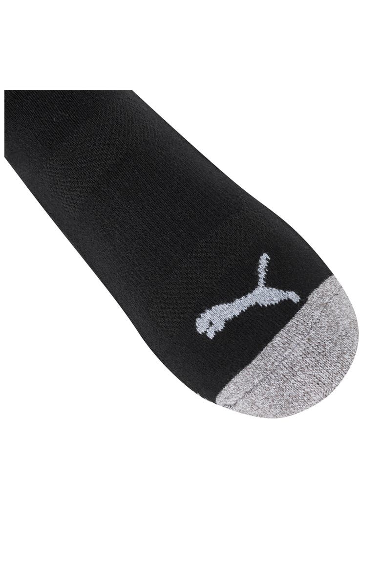 3-Pack Terry Low Cut Length Socks, Alternate, color, BLACK GREY