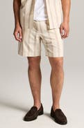 Vince Cove Stripe Cotton & Hemp Shorts