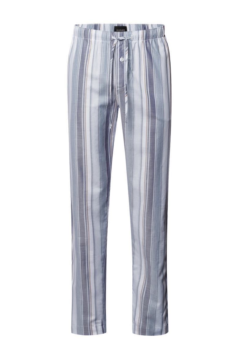 Night And Day Cotton Woven Pajama Pants, Main, color, Smokey Blue Stripe