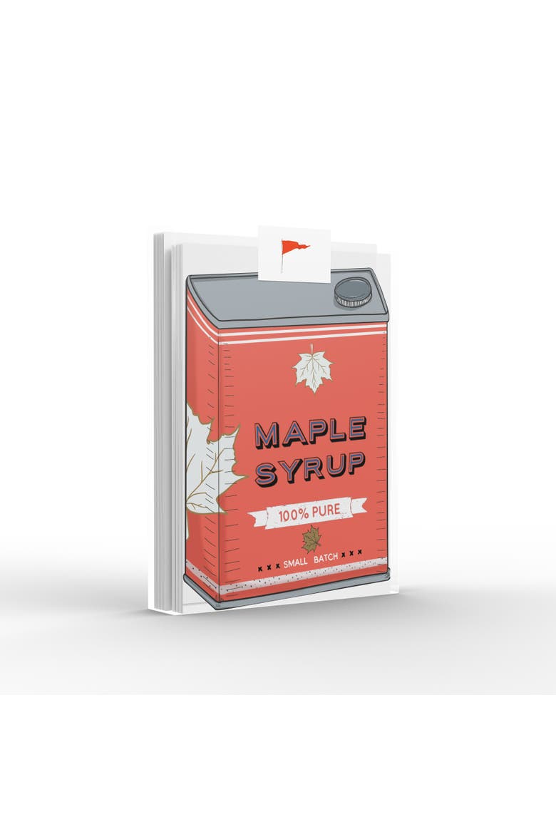 Maple Syrup Can Greeting Card Pack Set, Main, color, Multi-Pack