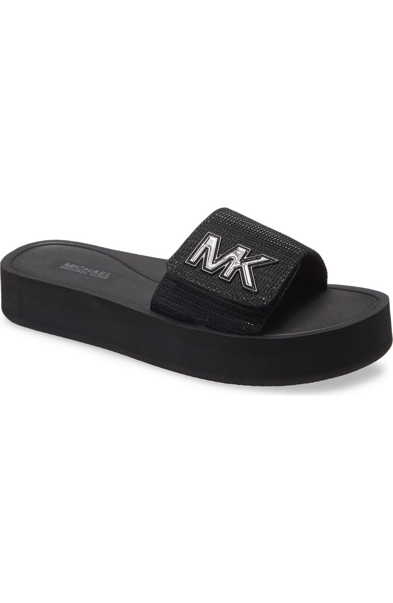 MICHAEL Michael Kors MK Platform Slide Sandal, Main, color,
