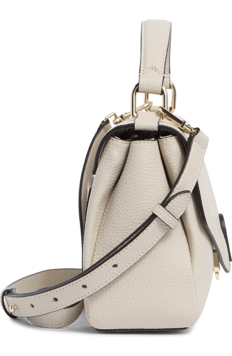Furla Dafne Top Handle Satchel, Alternate, color, Perla E