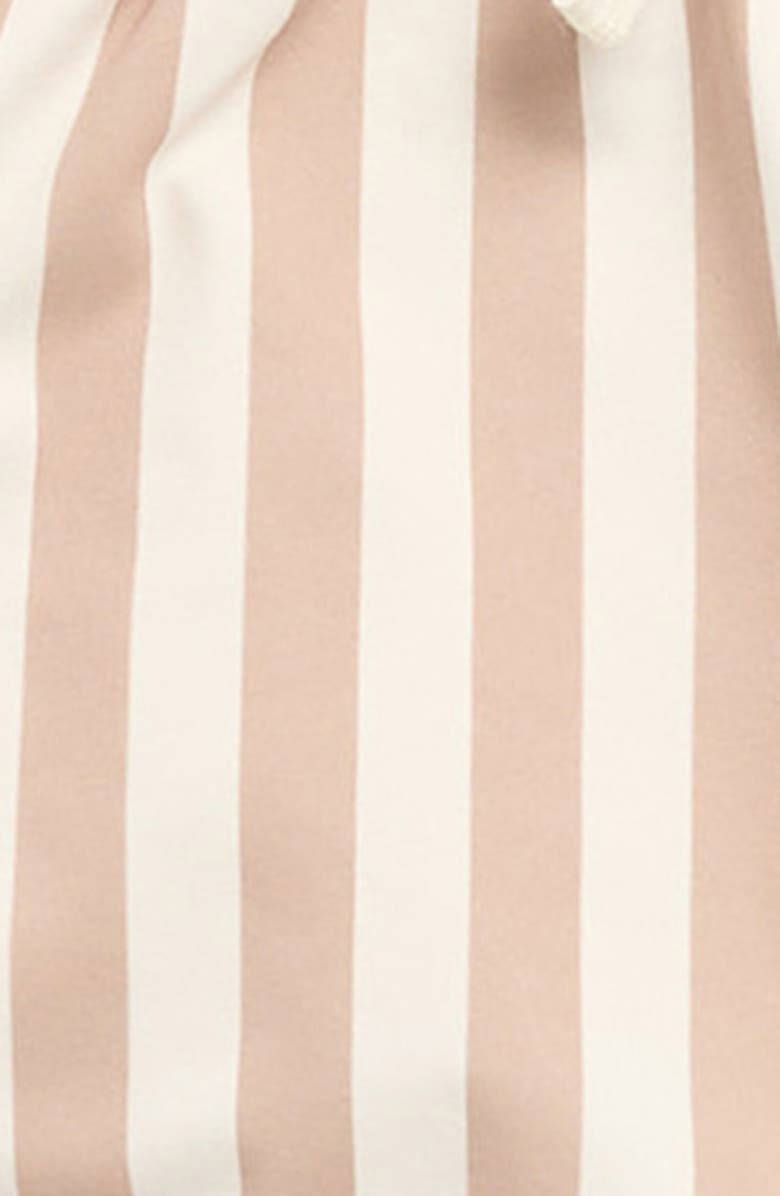 QUINCY MAE Retro Latte UPF 50+ Swim Trunks, Alternate, color, Latte