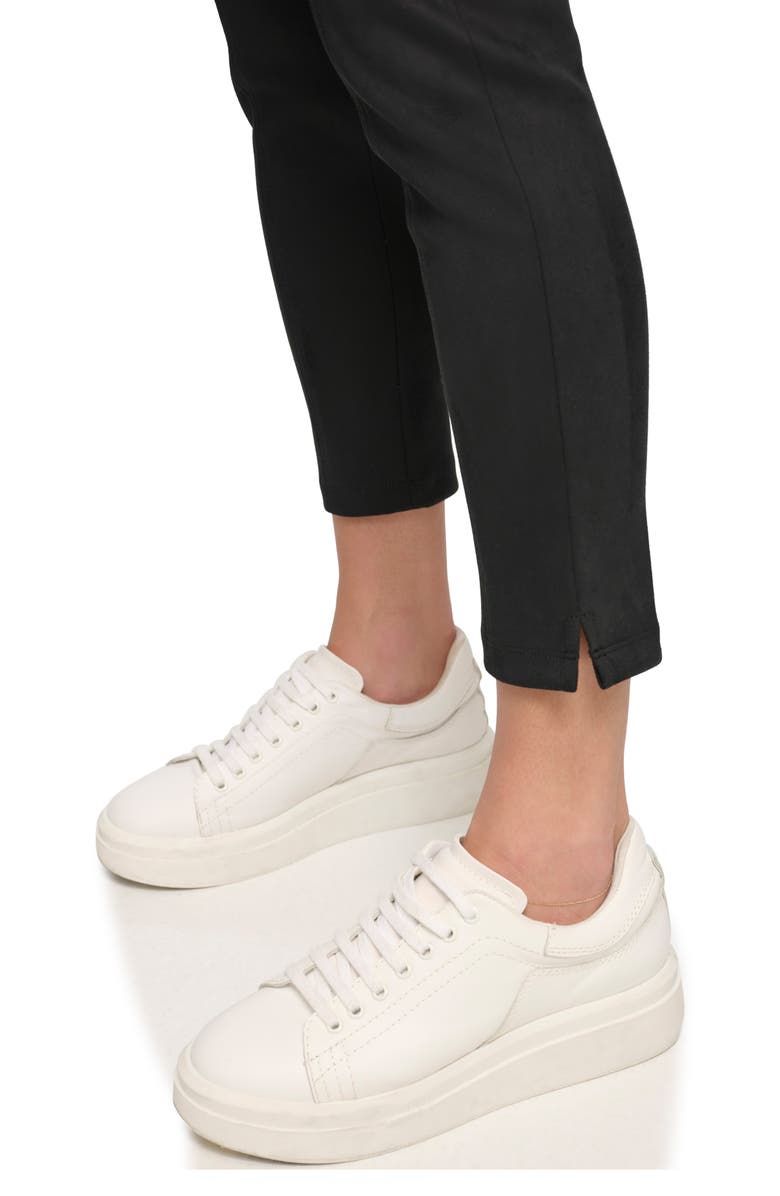 Andrew Marc Sport High Waist Faux Suede Leggings, Alternate, color, 