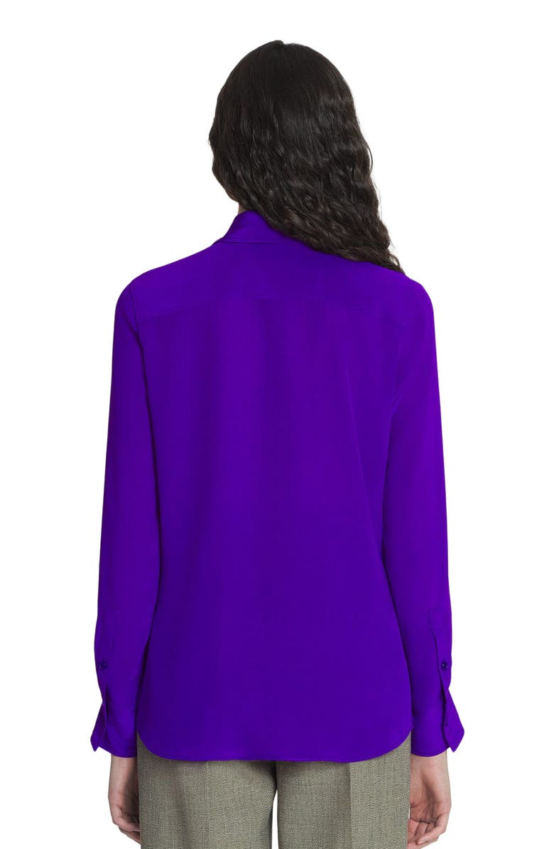Lanvin STRAIGHT SILK SHIRT, Alternate, color, 
